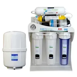 دستگاه تصفیه آب خانگی آکوآ اسپرینگ (Aqua Spring) مدل UF-SF3200 همراه مخزن با لیبل آبی