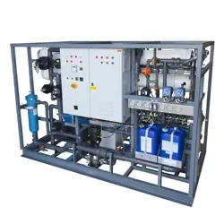 چیدمان دستگاه تصفیه آب دریا| آب شیرین کن دریایی 30 متر مکعب