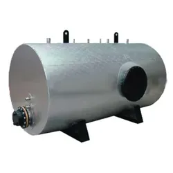 نمای نزدیک منبع کویل دار افقی 300 لیتری با ضخامت 5 میلی متر