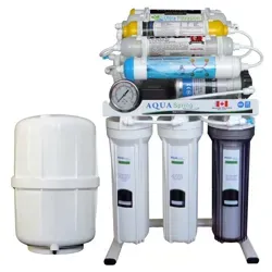 دستگاه تصفیه آب خانگی آکوآ اسپرینگ (Aqua Spring) مدل RO - NF2800 با مخزن