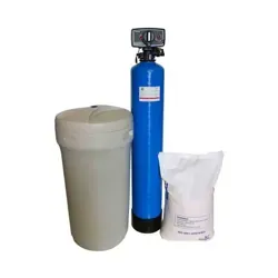 نمای جلو دستگاه سختی گیر FRP رخشاب ظرفیت 60 کیلوگرین با شیر بالا