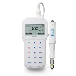 PH متر گوشت هانا (HANNA) مدل Hi98163 با بدنه و پراب سفید