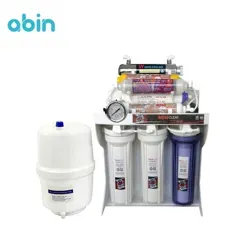 نما روبرو دستگاه تصفیه آب خانگی آکوا کلیر مدل RO-CUV 197 با مخزن آب