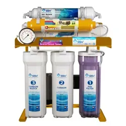 تصویر دستگاه تصفیه آب خانگی اس اس وی (SSV) مدل MaxGold X840 با 8 عدد فیلتر