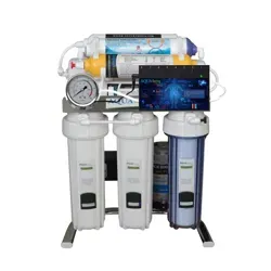 نما روبرو دستگاه تصفیه آب خانگی آکوا اسپرینگ (Aqua Spring) مدل CHROME-BA 8