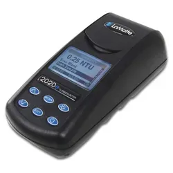 نمای بالا کدورت سنج لاموت (Lamotte) مدل 2020WE با دکمه های فیزیکی