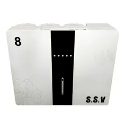 تصویر نمای جلو دستگاه تصفیه آب خانگی اس اس وی (SSV) مدل Atlantic X830