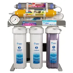 نمای روبرویی دستگاه تصفیه آب خانگی اس اس وی (SSV) مدل SuperSpring X800