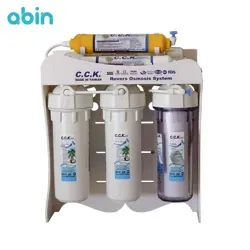 نما روبرو دستگاه تصفیه آب خانگی سی سی کا مدل پی وی سی ( CCK PVC)