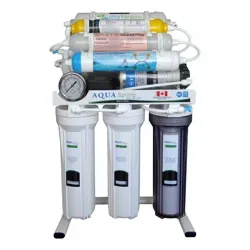 نمای جلویی دستگاه تصفیه آب خانگی آکوآ اسپرینگ (Aqua Spring) مدل RO - NF3400