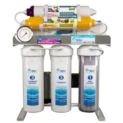 دستگاه تصفیه آب خانگی اس اس وی (SSV) مدل UltraSpring X700 دید نزدیک