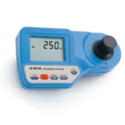 فتومتر پرتابل منگنز هانا (HANNA) مدل HI96748 با دقت ±10 میکرو گرم بر لیتر