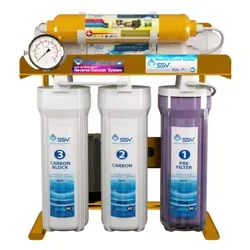 دستگاه تصفیه آب خانگی اس اس وی (SSV) مدل MaxGold X710 دید روبرو