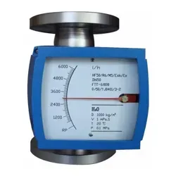 فلومتر فلوتک (Flowtech) 63 تا 630 لیتر در ساعت قطر 25 mm نمای روبرو