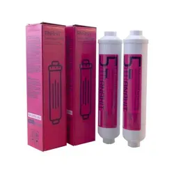 فیلتر پست کربن آناهیت Anahit استوانه ای سفید با برچسب آبی رنگ