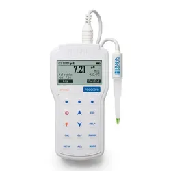 PH متر مخصوص غذا هانا مدل HI98161 برای سنجش اسیدیته مواد غذایی