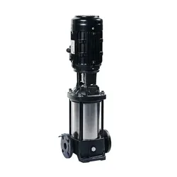 نمای کامل پمپ طبقاتی عمودی پمپیران مدل PCR1-9 با بدنه فلزی