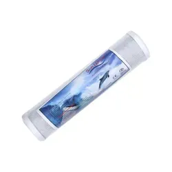 نمای طولی فیلتر کربن بلاک 10 اینچ سافت واتر (Soft Water) با لیبل