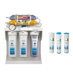 دستگاه تصفیه آب خانگی SSV مدل UltraPro X1000 به همراه فیلتر بسته سه عددی نمای جلویی