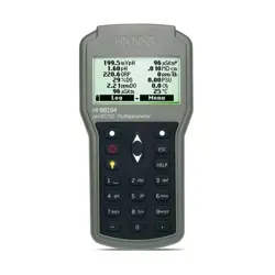 نمایشگر و صفحه کلید مولتی پارامتر پرتابل برند هانا (HANNA) مدل HI98194