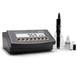 اکسیژن متر رومیزی هانا (HANNA) مدل HI2400 با پراب و لوازم جانبی