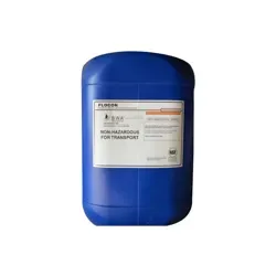 نمای ایستاده آنتی اسکالانت فلوکن 190 (FLOCON) لیبل بلور شده برای حفظ اطلاعات فنی