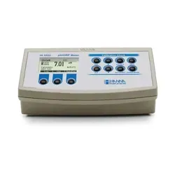 دستگاه رومیزی PH و mV متر رومیزی هانا (HANNA) مدل HI3220 صفحه کلید فیزیکی بزرگ