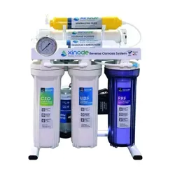 نمای کامل دستگاه تصفیه آب خانگی زینود (Xinode) مدل AXS-105HB