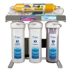 نمای روبرو دستگاه تصفیه آب خانگی اس اس وی (SSV) مدل UltraClear X600