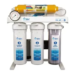 نمای روبرو دستگاه تصفیه آب خانگی اس اس وی (SSV) مدل UltraTec X600