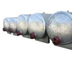 تصویر منبع کویل دار افقی 1200 لیتری با ضخامت 4 میلی متر