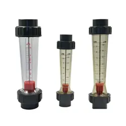 فلومتر خطی 16 تا 160 لیتر در ساعت با بدنه شفاف مدرج