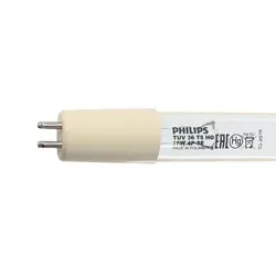 تصویر نمادین لامپ یو وی سی (UVC) فیلیپس (Philips) با توان 75 وات چهار پین