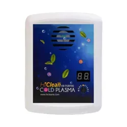 نمای ایستاده دستگاه تصفیه هوا هایکلین (HiClean) مدل AP-108 با لیبل آبی