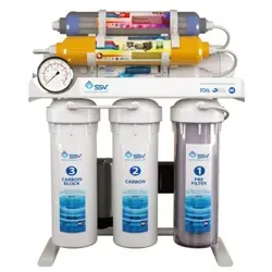 نمای روبرو دستگاه تصفیه آب خانگی اس اس وی (SSV) مدل UltraTec X800