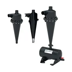 هیدروسیکلون پلیمری 3 اینچ بدون مخزن والمن (Valmen) مدل VLMN0026 با دو هیدروسیکلون