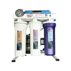 نمای جانبی دستگاه تصفیه آب شش مرحله ای سافت واتر Soft Water
