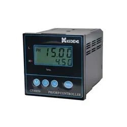 نمای جانبی ترانسمیتر و کنترلر آنلاین pH و ORP برند KEDIDA مدل CT-6659