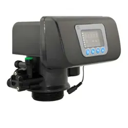 نمای جانبی شیر اتوماتیک سختی گیر زمانی رانکسین (RUNXIN) سایز 1 اینچ مدل F68C1 با کابل ارتباطی