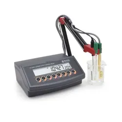 مولتی پارامتر رومیزی هانا (HANNA) مدل HI2550 با الکترود و پراب دما