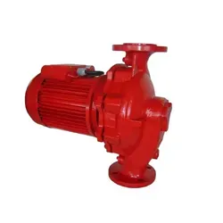 "تصویر پمپ سیرکولاتور خطی 2 اینچ سمنان انرژی مدل ETA50-16 تک فاز، نمای جانبی محصول"