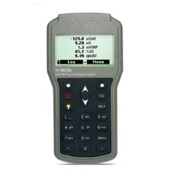 نمایشگر و صفحه کلید DO و BOD متر پرتابل برند هانا (HANNA) مدل HI98196