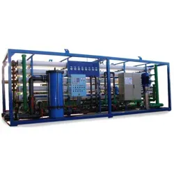 زاویه جانبی دستگاه تصفیه آب دریا| آب شیرین کن دریایی 550 متر مکعب