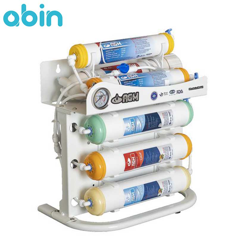 دستگاه تصفیه آب شش مرحله ای اینلاین AGM