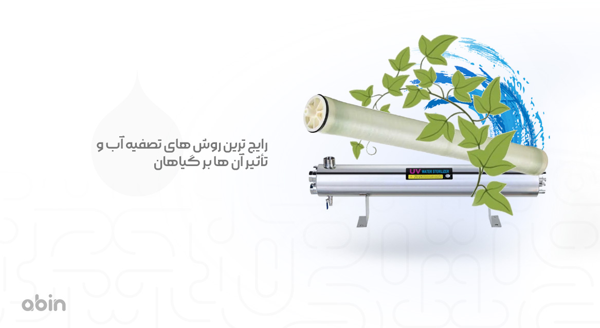 رایج ترین روش های تصفیه آب و تأثیر آن ها بر گیاهان