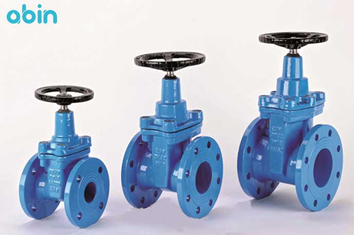 شیر فلکه کشویی زبانه لاستیکی PN16 وگ امید گلستان سایز ½-2 اینچ