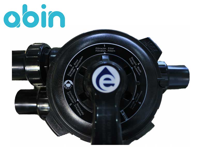 حالتهای مختلف شیر فیلتر شنی استخری