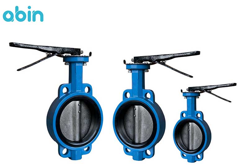 شیر پروانه ای ویفری PN16 وگ امید گلستان سایز 5 اینچ