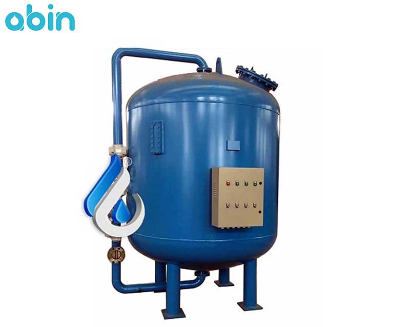 فیلتر شنی فلزی با ظرفیت 2 متر مکعب در ساعت