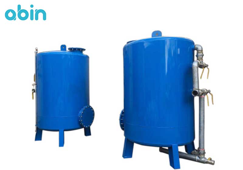 فیلتر شنی فلزی رخشاب 33 متر مکعب در ساعت